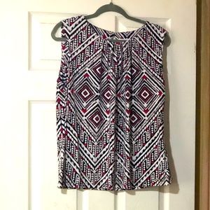 Calvin Klein Xl Tank Blouse